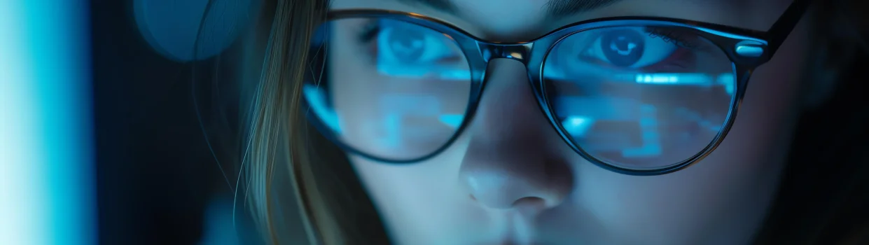 blue light filter glasses